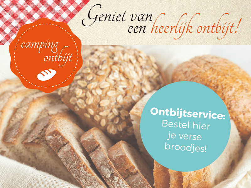 Campingontbijt Banner